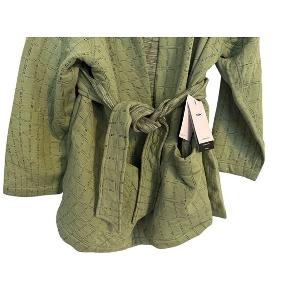 Brand New Nike ThermaFIT Oversized Fit Yoga Training Reversible Green Robe 1X - Picture 8 of 17